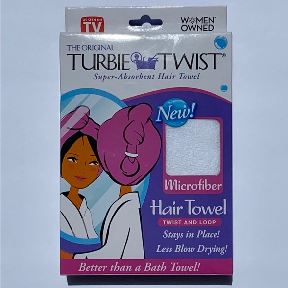 Accessories - 🔥5/$20 NEW! Turbie Twist Hair Towel